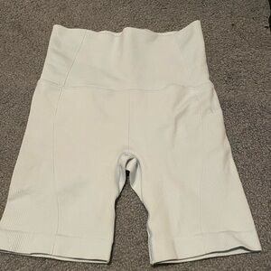 all in motion powder light blue biker workout shorts size xs